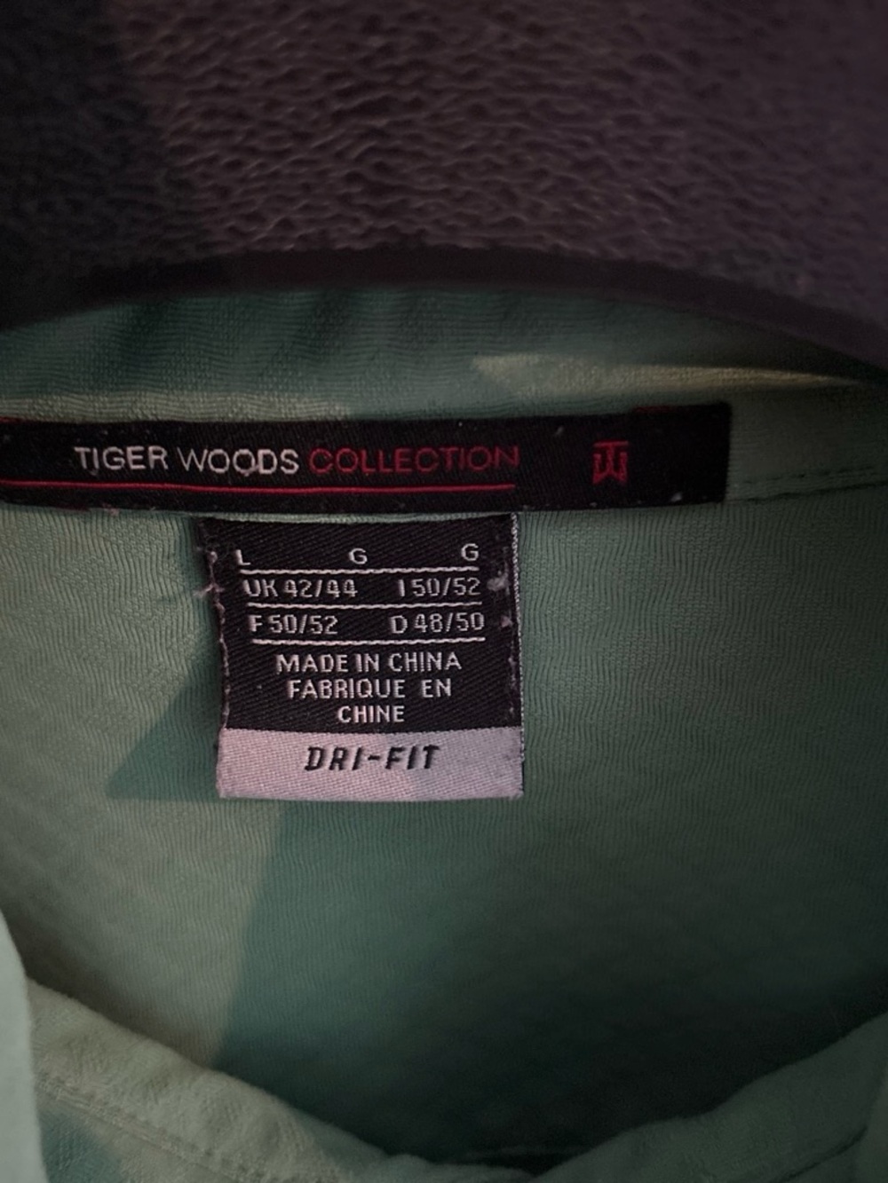 Tiger Woods Collection Men's Dri-FIT Polo - Mint Green